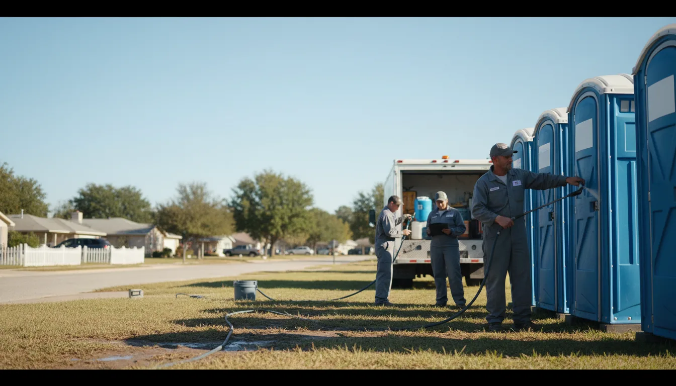 Long-Term Portable Toilet Rental in Cedar Falls, IA near me